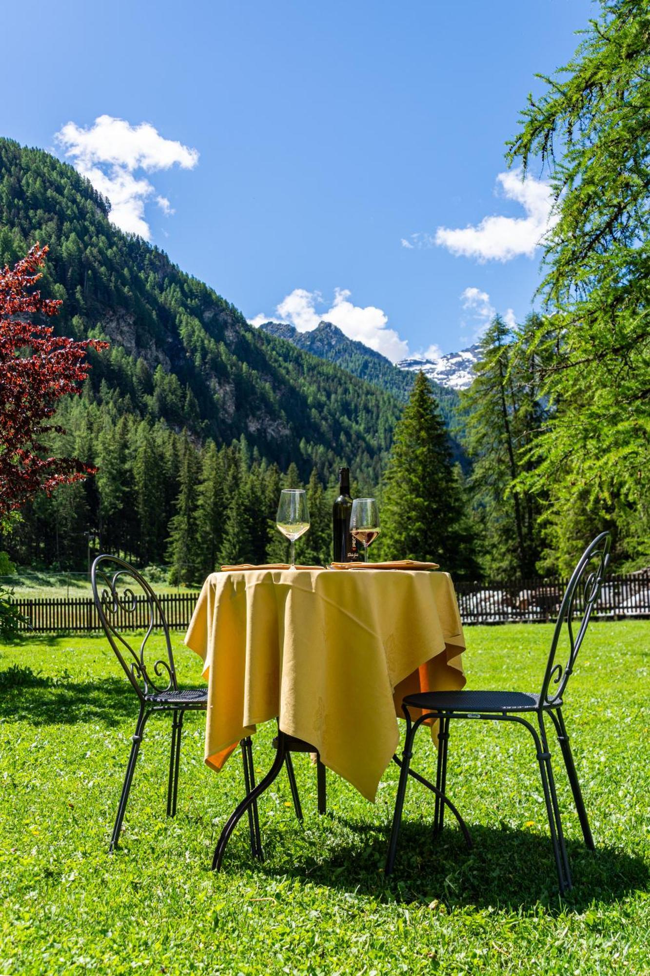 Albergo Monte Cervino Champoluc Dış mekan fotoğraf